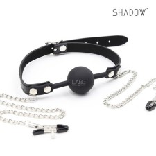 Shadow 실리콘 볼개그 유두클램프