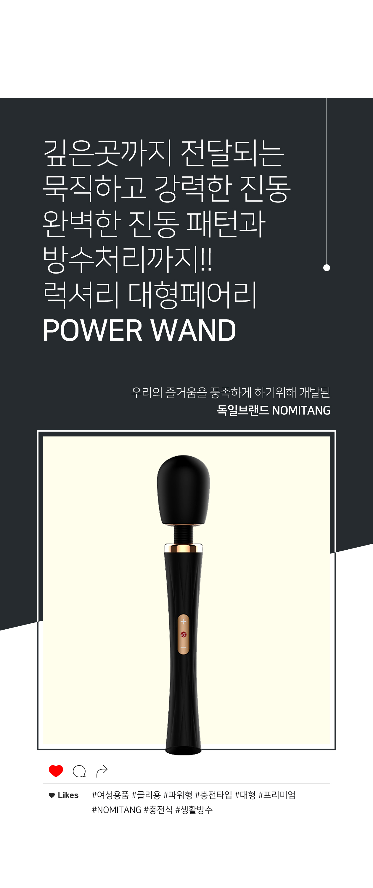 POWER WAND BLACK 상세 이미지 3