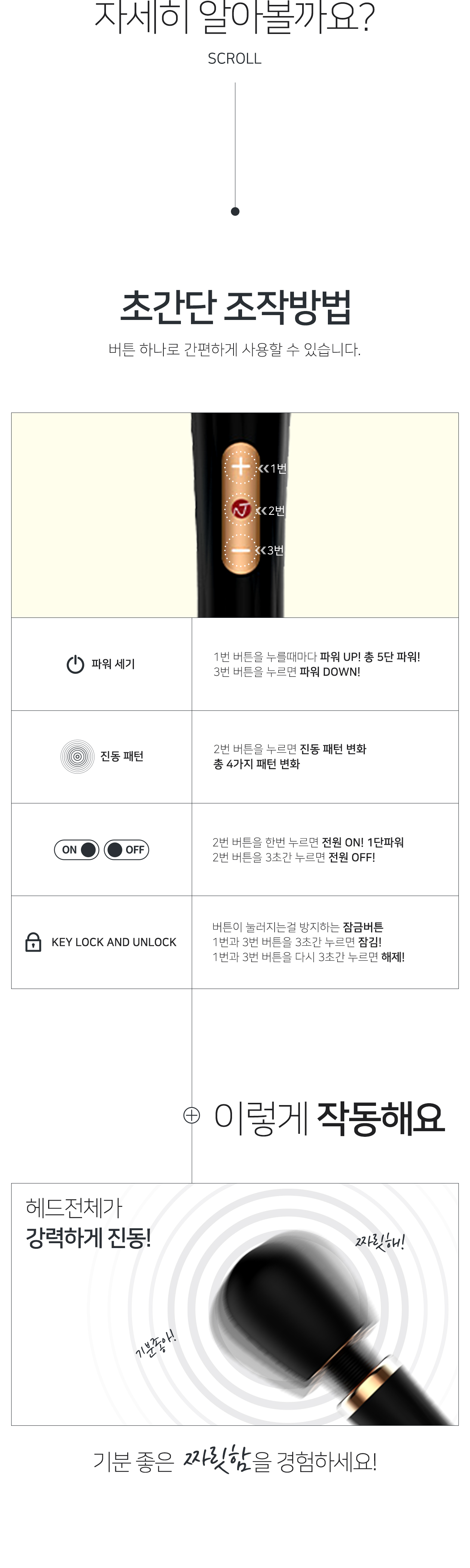 POWER WAND BLACK 상세 이미지 5